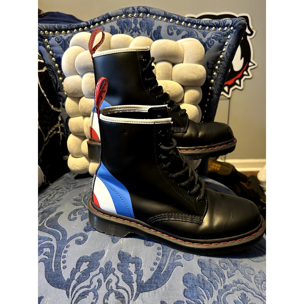 Dr Martens x The Who Black Boots size 10/EU 42